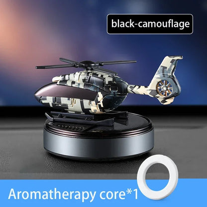 Solar-Powered Helicopter Air Freshener for Car