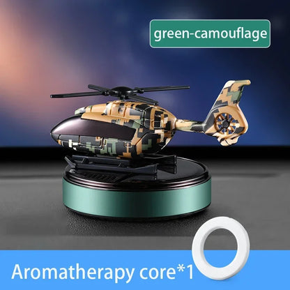 Solar-Powered Helicopter Air Freshener for Car